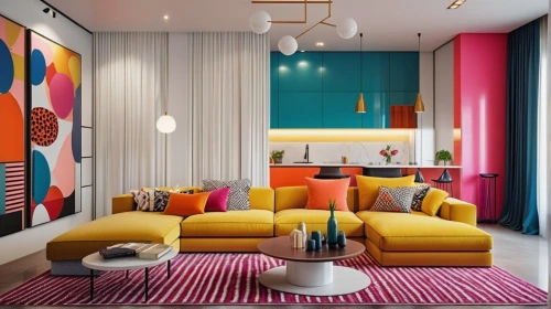 modern decor,contemporary decor,interior decoration,interior modern design,apartment lounge,interior design,mid century modern,interior decor,color wall,modern living room,an apartment,livingroom,shared apartment,vibrant color,search interior solutions,living room,sitting room,color combinations,decor,modern room,Photography,General,Realistic
