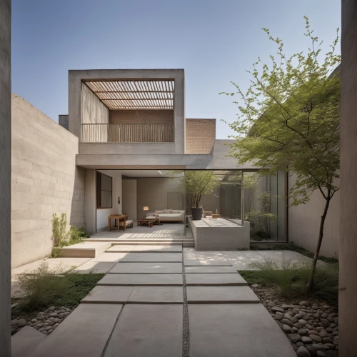 dunes house,modern house,mid century house,exposed concrete,modern architecture,archidaily,3d rendering,residential house,contemporary,corten steel,courtyard,cubic house,residential,concrete construction,ruhl house,mid century modern,core renovation,landscape design sydney,concrete,render,Photography,General,Realistic