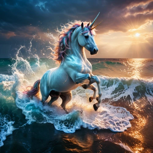 sea-horse,unicorn background,unicorn art,seahorse,sea horse,dream horse,my little pony,white horses,hippocampus,fantasy picture,bay horses,unicorn,ocean background,rainbow unicorn,mythical creature,god of the sea,the zodiac sign pisces,digital compositing,photo manipulation,weehl horse,Photography,General,Fantasy