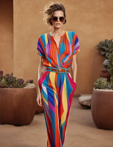 jumpsuit,one-piece garment,menswear for women,women fashion,woman in menswear,sheath dress,cocktail dress,colorful,pantsuit,women clothes,vibrant color,art deco woman,dress form,desert rose,arizona,geometric style,women's clothing,two piece swimwear,multi-colored,multi color,Photography,General,Realistic