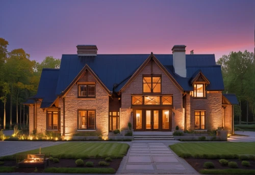 luxury home,beautiful home,country estate,new england style house,luxury property,country house,landscape lighting,mansion,victorian house,large home,luxury home interior,two story house,architectural style,private house,luxury real estate,brick house,wooden house,chalet,exterior decoration,chateau,Photography,General,Natural