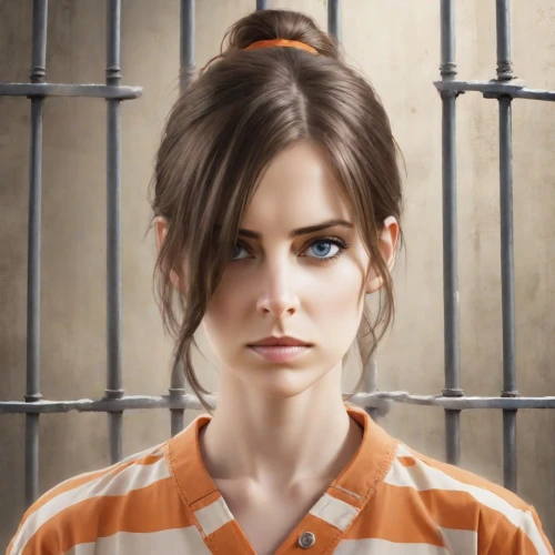 prisoner,detention,lori,burglary,portrait background,lara,orange,queen cage,prison,the girl's face,portrait of a girl,croft,thomas heather wick,handcuffed,young woman,criminal,bad girl,clementine,liberty cotton,motor vehicle
