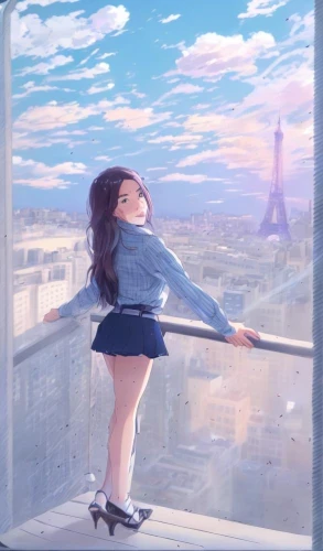 paris,paris balcony,french digital background,eiffel,on the roof,above the city,french valentine,bonjour bongu,window sill,daydream,falling,viewpoint,rooftop,paris cafe,watercolor paris balcony,up high,parfait,paris clip art,window to the world,eifel,Common,Common,Japanese Manga