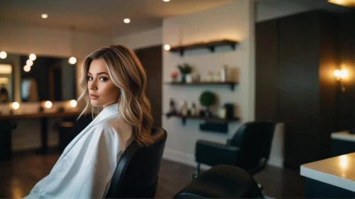 smooth hair,blonde woman,hairdresser,havana brown,the long-hair cutter,hairstylist,hair care,salon,blonde girl,hairdressing,hairdressers,hair dresser,layered hair,barista,hairstyler,blonde,blond girl,video scene,management of hair loss,blond hair