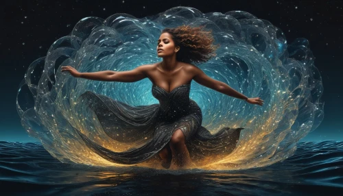 siren,the zodiac sign pisces,water nymph,mermaid,submerged,believe in mermaids,aquarius,mermaid background,merfolk,sirens,god of the sea,black woman,tidal wave,the sea maid,the wind from the sea,water creature,whirlpool,tour to the sirens,pisces,fire and water,Photography,General,Fantasy