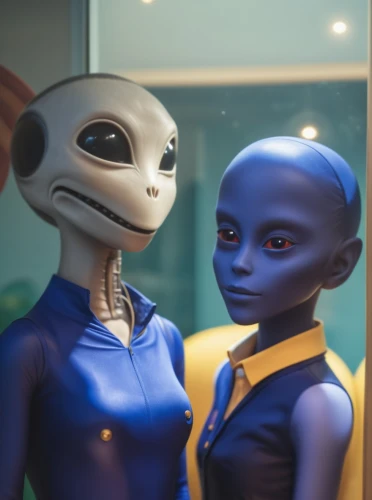 extraterrestrial life,passengers,cgi,et,non-human beings,extraterrestrial,space tourism,aliens,anthropomorphized animals,binary system,avatar,mannequins,sci fi,asterales,figurines,indigo,science fiction,alien invasion,residents,humans,Photography,General,Realistic