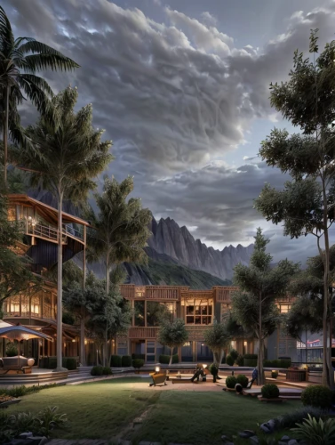 indian canyon golf resort,indian canyons golf resort,ko olina resort,golf resort,golf hotel,eco hotel,resort,moorea,luxury hotel,jumeirah,royal palms,las olas suites,palm springs,luxury home,the palm,eilat,hotel complex,luxury property,bendemeer estates,3d rendering