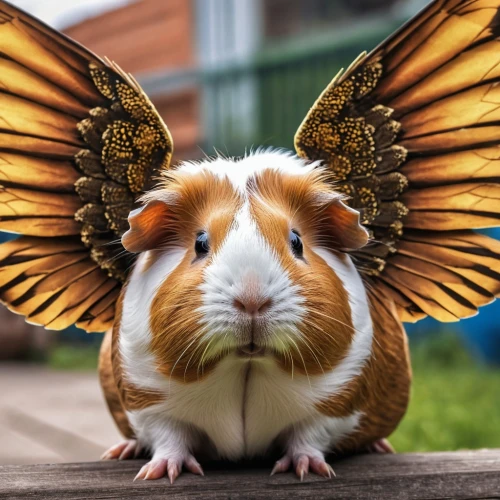 guinea pig,guineapig,animals play dress-up,knuffig,whimsical animals,guinea pigs,c butterfly,animal photography,anthropomorphized animals,polyphemus moth,papillon,cupido (butterfly),griffon bruxellois,lepidoptera,dryas julia,dryas iulia,mini pig,cute animal,regal moth,hummel,Photography,General,Realistic