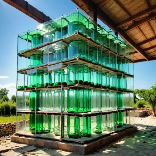 glass bottles,wine growing,agwa de bolivia,plastic bottles,glass containers,glass pyramid,greenhouse,wastewater treatment,coconut water bottling plant,glass bottle free,hahnenfu greenhouse,greenhouse effect,water cube,glass bottle,water plant,coconut water concentrate plant,glass blocks,eco hotel,syringe house,winegrowing,Photography,General,Realistic