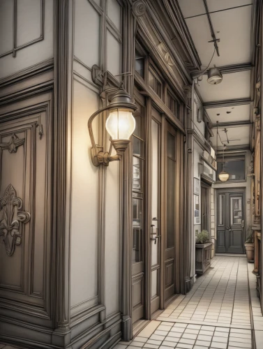 3d rendered,3d rendering,3d render,render,victorian,hallway,crown render,hallway space,neoclassical,store fronts,victorian style,old linden alley,neoclassic,art deco,antique style,the threshold of the house,upscale,art nouveau,ballroom,passage