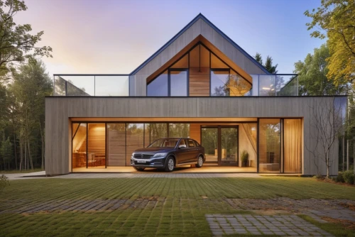 folding roof,timber house,modern house,modern architecture,smart home,cubic house,turf roof,eco-construction,grass roof,automotive exterior,metal roof,dunes house,cube house,wooden house,electric charging,flat roof,smart house,new england style house,house in the forest,modern style,Photography,General,Realistic