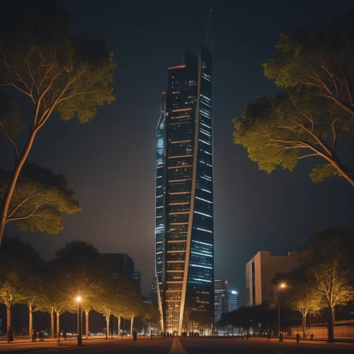 costanera center,taipei 101,zhengzhou,tianjin,burj kalifa,taipei,pc tower,sevilla tower,the skyscraper,burj,high-rise building,skyscapers,renaissance tower,lotte world tower,nanjing,steel tower,electric tower,barcelona,international towers,skyscraper,Photography,General,Cinematic