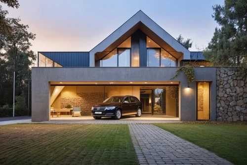 modern house,modern architecture,folding roof,luxury home,luxury property,automotive exterior,dunes house,driveway,modern style,smart home,crib,garage door,beautiful home,contemporary,cube house,cubic house,metal roof,garage,landscape design sydney,brick house,Photography,General,Realistic