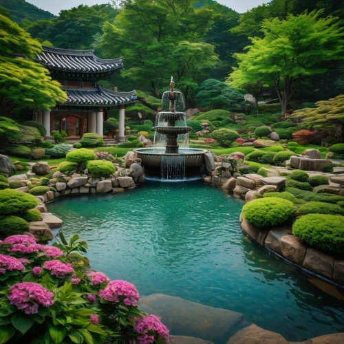 japan garden,japanese garden,beautiful japan,japanese zen garden,garden pond,japanese garden ornament,koi pond,south korea,japan landscape,sake gardens,zen garden,green waterfall,hyang garden,japan,芦ﾉ湖,asian architecture,wishing well,korea,green trees with water,kyoto,Photography,General,Fantasy