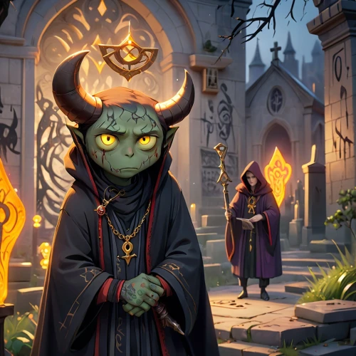 druids,dodge warlock,priest,summoner,clergy,undead warlock,druid,game illustration,apothecary,advisors,high priest,magus,candlemaker,celebration of witches,debt spell,mage,wizards,druid grove,fantasy art,archimandrite,Anime,Anime,Cartoon