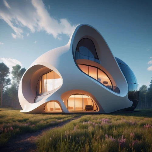 cubic house,futuristic architecture,dunes house,cube house,modern architecture,frame house,cube stilt houses,inverted cottage,3d rendering,eco hotel,eco-construction,arhitecture,archidaily,modern house,futuristic art museum,house shape,danish house,teardrop camper,snowhotel,mobile home,Photography,General,Sci-Fi