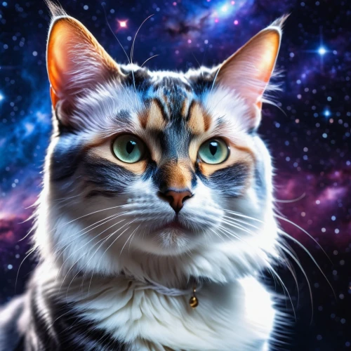 cat vector,cat on a blue background,cat portrait,cat image,astro,capricorn kitz,calico cat,emperor of space,nebula guardian,callisto,maincoon,napoleon cat,galaxy,cat,animal feline,cartoon cat,silver tabby,breed cat,pet portrait,orion,Photography,General,Realistic