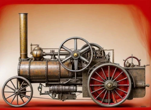 steam engine,clyde steamer,steam roller,fire pump,fire apparatus,boilermaker,steam car,steam power,tank pumper,engine truck,truck engine,old tractor,carriages,wind engine,locomotive,illustration of a car,steam locomotive,steam machine,stagecoach,agricultural machine,Product Design,Vehicle Design,Engineering Vehicle,Industrial Strength