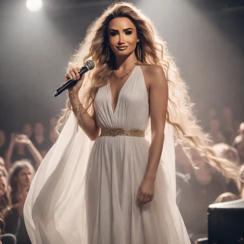 havana brown,video clip,queen,angelic,goddess,playback,kenya,aphrodite,white dress,porcelain doll,holy maria,baby doll,robe,performing,ethereal,miss universe,breathtaking,beautiful woman,queen bee,mic,Photography,Cinematic
