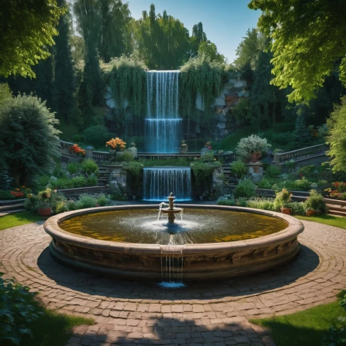 garden of the fountain,fountain pond,august fountain,fountain,city fountain,mozart fountain,fountains,decorative fountains,fountain of friendship of peoples,cascade,fountain lawn,stone fountain,water fountain,water palace,palace garden,maximilian fountain,oasis,old fountain,schlossgarten,peterhof,Photography,General,Fantasy