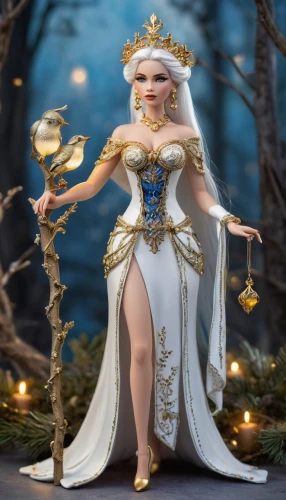 the snow queen,white rose snow queen,christmas figure,elsa,suit of the snow maiden,ice queen,fairy queen,fairy tale character,snow white,3d figure,vax figure,doll figure,female doll,cinderella,fantasy woman,collectible doll,queen of the night,tiana,angel figure,figurine,Unique,3D,Panoramic