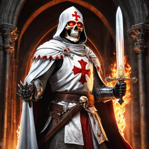 templar,crusader,dodge warlock,massively multiplayer online role-playing game,iron mask hero,death god,paladin,undead warlock,grimm reaper,nuncio,reaper,dane axe,blood icon,the white torch,prejmer,archimandrite,priest,magistrate,clergy,muenster,Conceptual Art,Fantasy,Fantasy 27