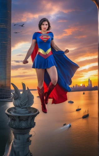 super woman,wonder woman city,super heroine,wonderwoman,superman,superhero background,superhero,goddess of justice,super hero,digital compositing,wonder woman,wonder,figure of justice,superman logo,super,super power,lasso,super man,woman power,caped,Photography,General,Realistic
