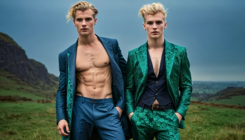 men's wear,male model,men clothes,mannequins,suit trousers,man's fashion,fashion models,models,beatenberg,menswear,boys fashion,icelanders,trouser buttons,men's suit,fashion shoot,turquoise wool,fur clothing,clover jackets,green and blue,male elf