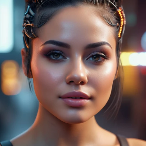 realdoll,retouch,natural cosmetic,girl portrait,retouching,model beauty,beautiful model,women's cosmetics,female model,beautiful young woman,vintage makeup,polynesian girl,bokeh effect,women's eyes,bokeh,beauty face skin,young woman,romantic portrait,romantic look,maori,Photography,General,Sci-Fi