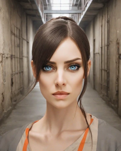 women's eyes,digital compositing,heterochromia,artificial hair integrations,realdoll,eye tracking,woman face,the blue eye,photoshop manipulation,visual effect lighting,eyes makeup,photo manipulation,tracer,female model,beauty face skin,doll's facial features,image manipulation,blue eyes,blue eye,anime 3d