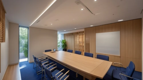 board room,conference room,conference room table,lecture room,meeting room,conference table,boardroom,modern office,study room,lecture hall,daylighting,search interior solutions,projection screen,conference hall,contemporary decor,serviced office,consulting room,assay office,laminated wood,archidaily,Photography,General,Realistic