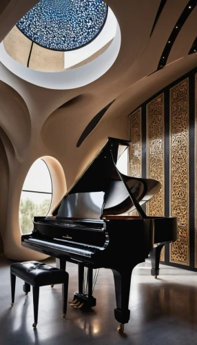 grand piano,steinway,the piano,player piano,piano,musical dome,luxury home interior,pianos,fortepiano,piano bar,concerto for piano,music conservatory,art nouveau design,interior decoration,interior modern design,sheikh zayed grand mosque,harpsichord,contemporary decor,play piano,iranian architecture,Photography,General,Realistic