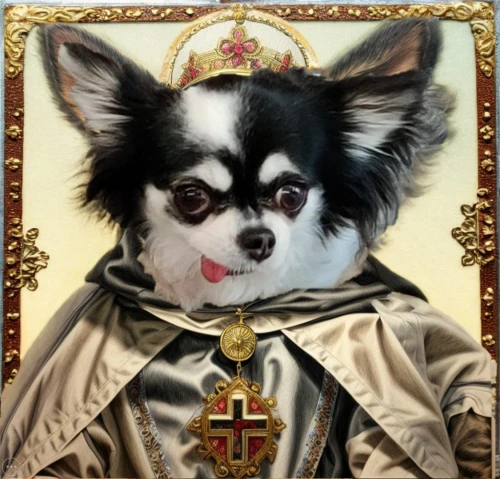 king charles spaniel,nuncio,chihuahua,long hair chihuahua,pope,mozartkugel,the order of cistercians,rompope,corgi-chihuahua,napoleon bonaparte,cavalier,king caudata,admiral von tromp,emperor,christdorn,twitch icon,welschcorgi,dog angel,bishop,vatican city flag