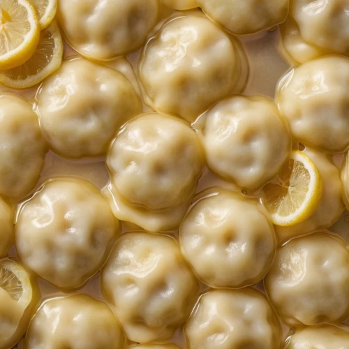 pelmeni,tangyuan,orecchiette,jiaozi,dried lemon slices,tortelloni,tortellini,shrimp dumplings,steamed dumplings,dumplings,marzipan balls,aquafaba,agnolotti,tteok,gnocchi,semolina,shumai,lemon slices,cheese puffs,parmesan wafers,Photography,General,Realistic