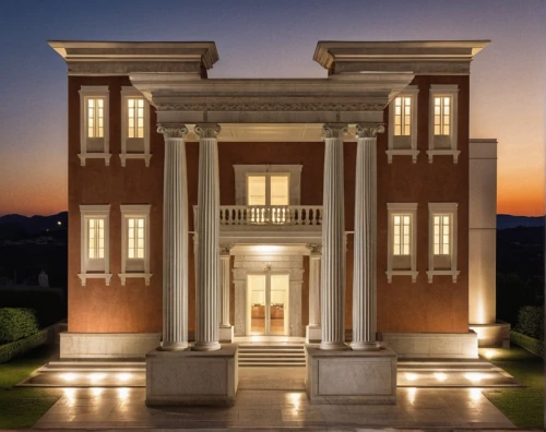 doric columns,classical architecture,peabody institute,colonnade,neoclassical,new building,house with caryatids,north american fraternity and sorority housing,official residence,columns,music conservatory,temple fade,athenaeum,greek temple,model house,academic institution,neoclassic,mansion,lecture hall,luxury home,Photography,General,Realistic