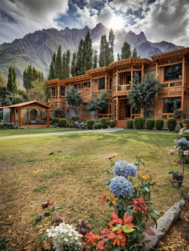 eco hotel,country hotel,pamir,boutique hotel,wild west hotel,karakoram,chile,accommodation,hotel complex,luxury hotel,chalet,build by mirza golam pir,lodging,golf hotel,andes,badakhshan national park,termales balneario santa rosa,the pamir mountains,indian canyon golf resort,oria hotel