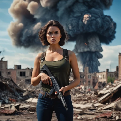 girl with gun,girl with a gun,woman holding gun,post apocalyptic,apocalypse,apocalyptic,dacia,wonder woman city,digital compositing,strong woman,post-apocalypse,strong women,fallout4,photoshop manipulation,fallout,explosions,eastern ukraine,holding a gun,woman strong,lost in war,Photography,General,Cinematic