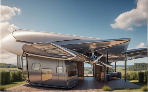 solar cell base,folding roof,roof tent,sky space concept,futuristic architecture,smart home,solar photovoltaic,mobile home,house trailer,solar vehicle,solar panels,cube stilt houses,inverted cottage,travel trailer,sky train,sky apartment,teardrop camper,recreational vehicle,cubic house,smart house,Photography,General,Realistic