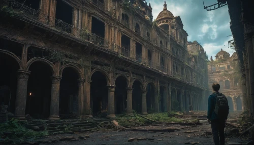 cairo,destroyed city,old havana,lost place,havana,lost places,mumbai,abandoned place,ruin,haunted cathedral,lostplace,ruins,the cairo,abandoned places,hall of the fallen,luxury decay,abandoned,abandoned building,st-denis,bombay,Photography,General,Fantasy