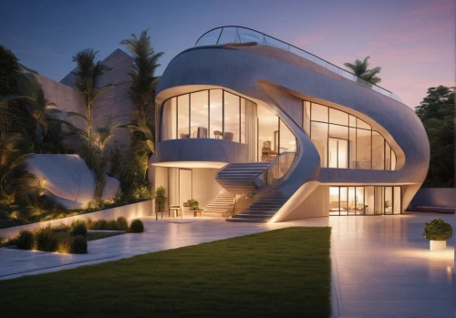 futuristic architecture,modern house,modern architecture,3d rendering,tropical house,dunes house,cubic house,frame house,beautiful home,house shape,holiday villa,luxury home,luxury property,cube house,roof domes,florida home,islamic architectural,jewelry（architecture）,contemporary,arhitecture,Photography,General,Natural