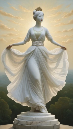 gracefulness,mother earth statue,dove of peace,statue of freedom,whirling,theravada buddhism,lady justice,vipassana,goddess of justice,angel moroni,justitia,divine healing energy,sun bride,hare krishna,mother earth,white lady,angel statue,psyche,spring equinox,global oneness,Art,Artistic Painting,Artistic Painting 02