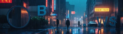 rain bar,b3d,shinjuku,tokyo,shanghai,tokyo city,monsoon banner,cinema 4d,blue rain,rainy,urban,cyberpunk,neon sign,taipei,shibuya,alley,heavy rain,raindops,cinematic,busan,Photography,General,Realistic