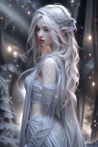 white rose snow queen,the snow queen,ice queen,winterblueher,male elf,suit of the snow maiden,elven,eternal snow,elsa,ice princess,winter rose,winter magic,winter background,white winter dress,violet head elf,fantasy art,fantasy picture,fantasy portrait,father frost,faerie