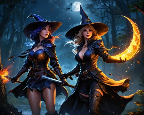 witches,celebration of witches,halloween wallpaper,halloween background,witch's hat icon,witches' hats,witch ban,halloween illustration,halloween witch,halloween costumes,halloween poster,fantasy picture,witch's hat,halloween banner,halloween icons,halloweenkuerbis,halloween scene,witches legs,witch hat,costumes,Conceptual Art,Fantasy,Fantasy 26