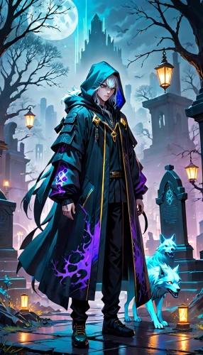 dodge warlock,undead warlock,halloween background,magus,grimm reaper,mage,magistrate,summoner,halloween wallpaper,halloween banner,monsoon banner,game illustration,dane axe,fantasy picture,wizard,raven rook,the collector,twitch icon,twitch logo,investigator,Anime,Anime,General