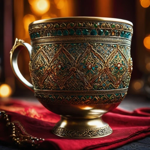 gold chalice,enamel cup,chalice,golden pot,goblet drum,goblet,turkish coffee,bahraini gold,tibetan bowl,arabic coffee,moroccan pattern,antique singing bowls,chinese teacup,constellation pyxis,copper vase,gold ornaments,chamber pot,consommé cup,persian,cup,Photography,General,Fantasy