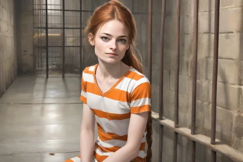 prisoner,prison,detention,arbitrary confinement,queen cage,clary,croft,captivity,play escape game live and win,drug rehabilitation,lori,3d background,girl in a long,isolated t-shirt,portrait background,clove,clementine,action-adventure game,the girl's face,girl in t-shirt,Digital Art,Character Design