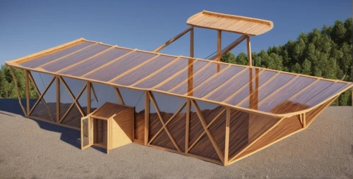dog house frame,folding roof,a chicken coop,chicken coop,eco-construction,moveable bridge,wood doghouse,wooden construction,wooden sauna,solar cell base,cubic house,wooden roof,wooden mockup,cube stilt houses,wooden frame construction,roof tent,timber house,wooden hut,outdoor structure,roof structures,Photography,General,Realistic