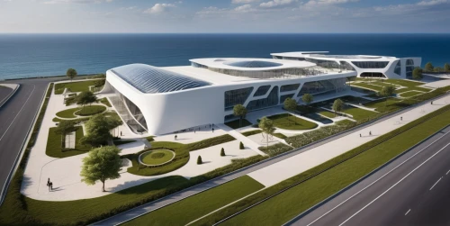 mamaia,offshore wind park,futuristic art museum,sochi,knokke,futuristic architecture,modern architecture,dunes house,house of the sea,3d rendering,coastal protection,modern building,dolphinarium,hotel barcelona city and coast,seaside resort,biotechnology research institute,eco hotel,aqua studio,new building,render,Photography,General,Realistic