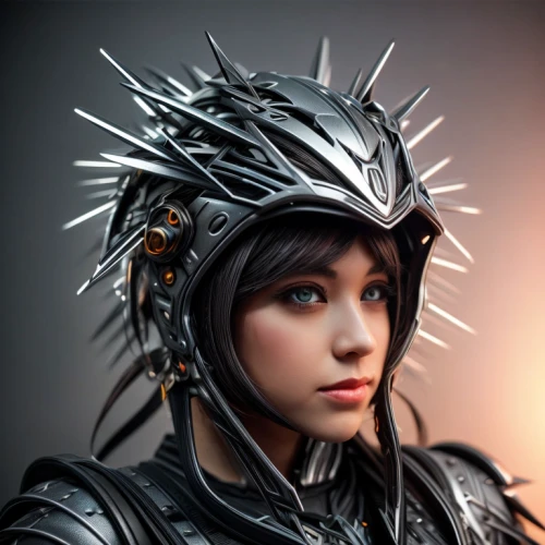 headpiece,headdress,motorcycle helmet,bicycle helmet,headgear,equestrian helmet,feather headdress,head plate,head woman,helmet,crown render,head ornament,the hat-female,streampunk,the hat of the woman,female warrior,kokoshnik,fantasy woman,fantasy portrait,spikes